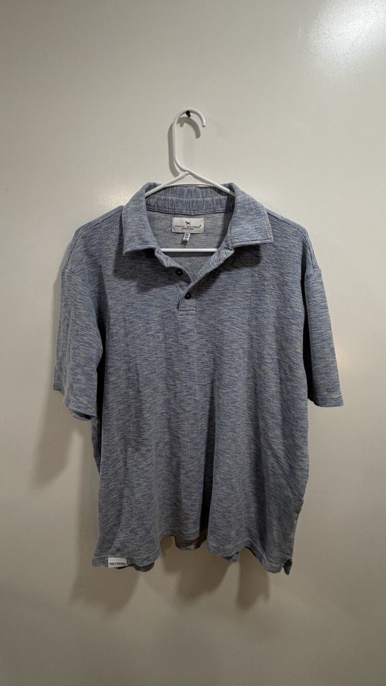 Simply Southern Dress Men’s Polo Casual Vintage Cool Pattern Size M